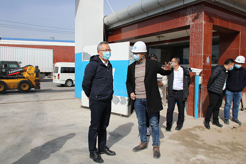 戴彬彬“四不两直”检查怀柔科学城重点工程图片