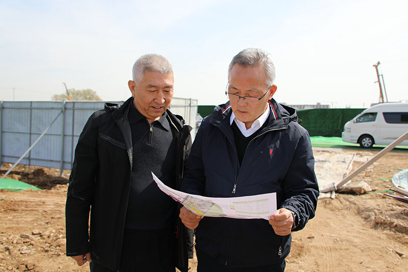 戴彬彬“四不两直”检查怀柔科学城重点工程图片